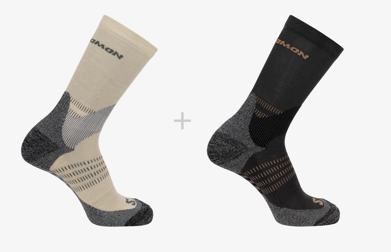 X ULTRA ACCESS CREW - 2 PACK - SALOMON - SOCKS