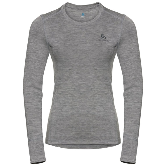 Maglia Base Layer NATURAL 100% MERINO WARM W - ODLO - BF Mountain Shop