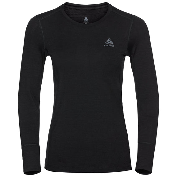 Maglia Base Layer NATURAL 100% MERINO WARM W - ODLO - BF Mountain Shop