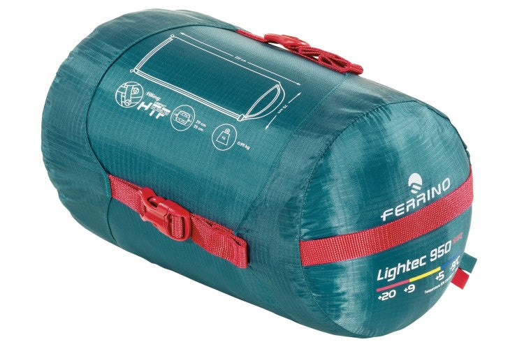 Sacco a pelo -  SACCO LIGHTECH SSQ 950 - Ferrino